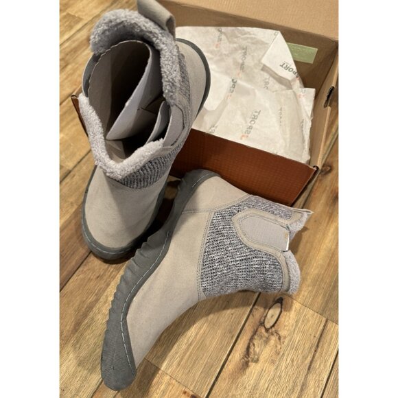 Jambu JSport Kendall Twin Gored Ankle Boot Grey 9 Women's NEW - Picture 3 of 10